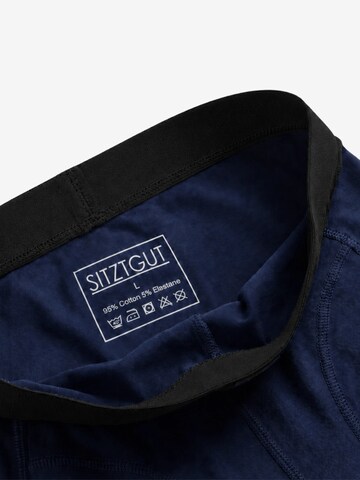 SITZTGUT Boxershorts‌‌ in Blau