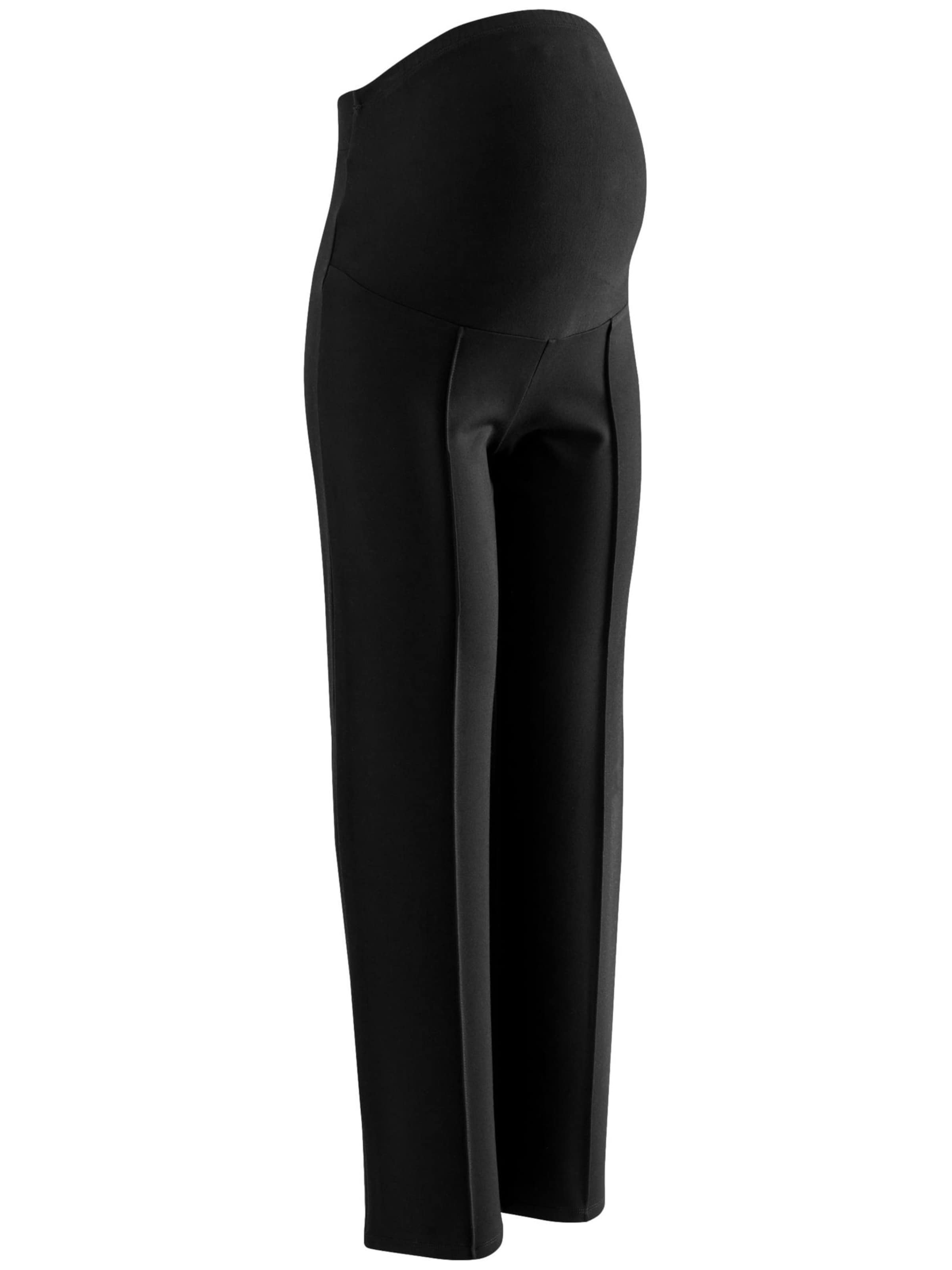 Bootcut Pantalon à plis Next en noir