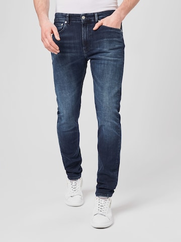 Calvin Klein Jeans Дънки в синьо: отпред