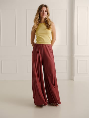Wide leg Pantaloni 'Samantha' di Guido Maria Kretschmer Women in rosa