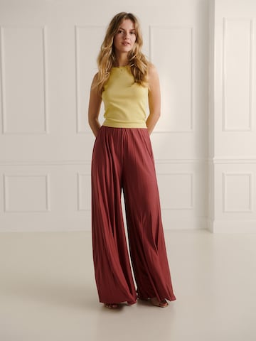 Wide Leg Pantalon 'Samantha' Guido Maria Kretschmer Women en rose