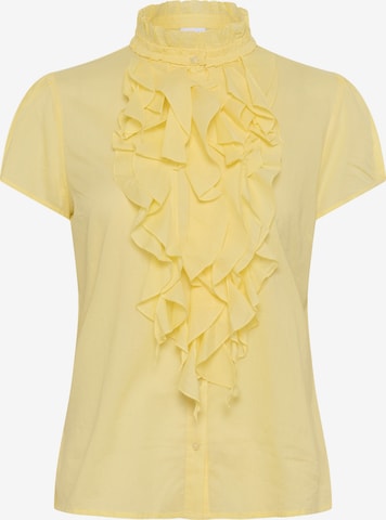 Chemisier 'Tilli' SAINT TROPEZ en jaune : devant