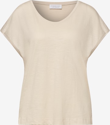 Street One Studio Shirt in Beige: front