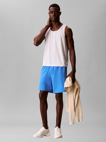 Regular Pantalon de sport Calvin Klein Sport en bleu
