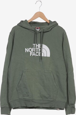 THE NORTH FACE Sweatshirt & Zip-Up Hoodie in L in Green: front