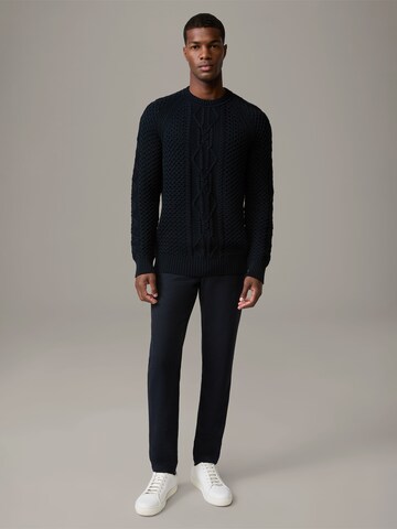 STRELLSON Slimfit Chino 'Code' in Blauw