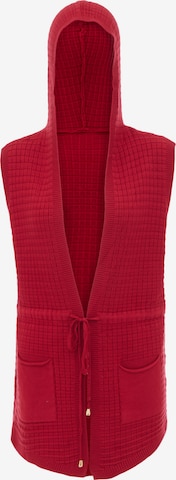 Cardigan COBIE en rouge : devant