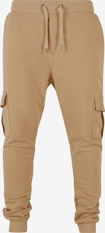 Pantalon cargo 'Gringo' DEF en beige : devant