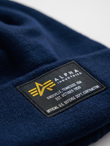 ALPHA INDUSTRIES - Gorros em azul