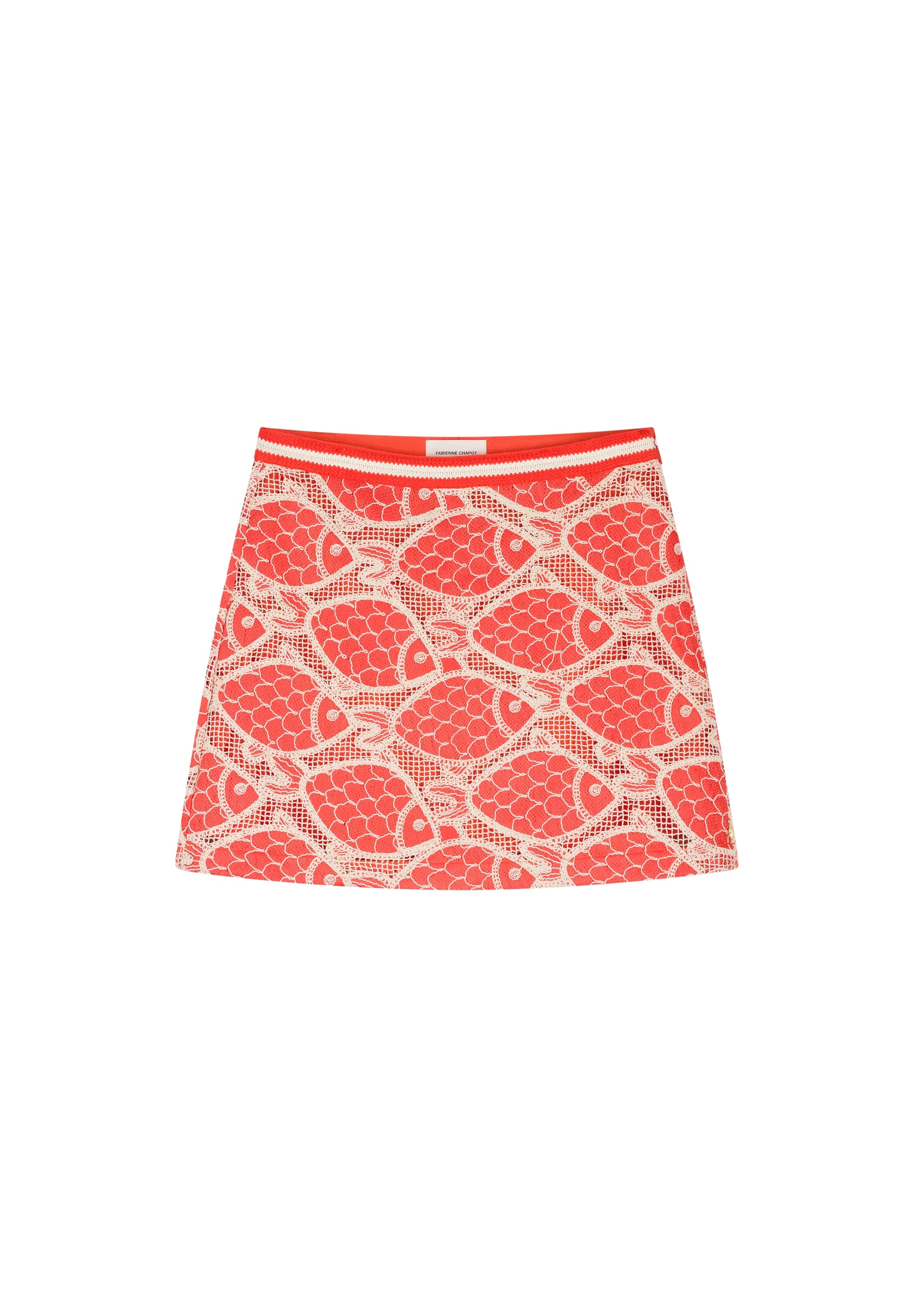 Fabienne Chapot Skirt in Orange: front
