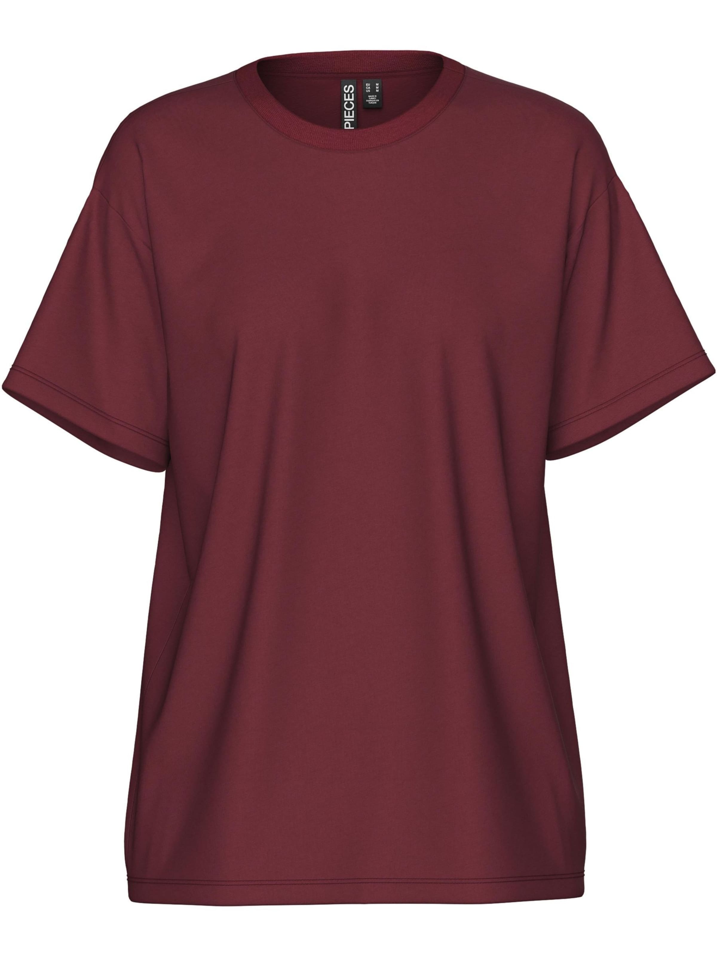 PIECES Shirts 'PCSkylar' i rød: forside