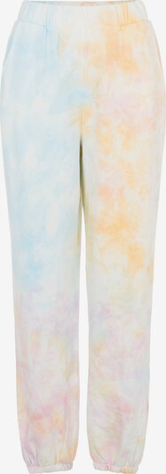 Pantaloni outdoor 'PINAR' PIECES pe albastru deschis / galben pastel / portocaliu pastel / roz pastel / alb murdar, Vizualizare produs