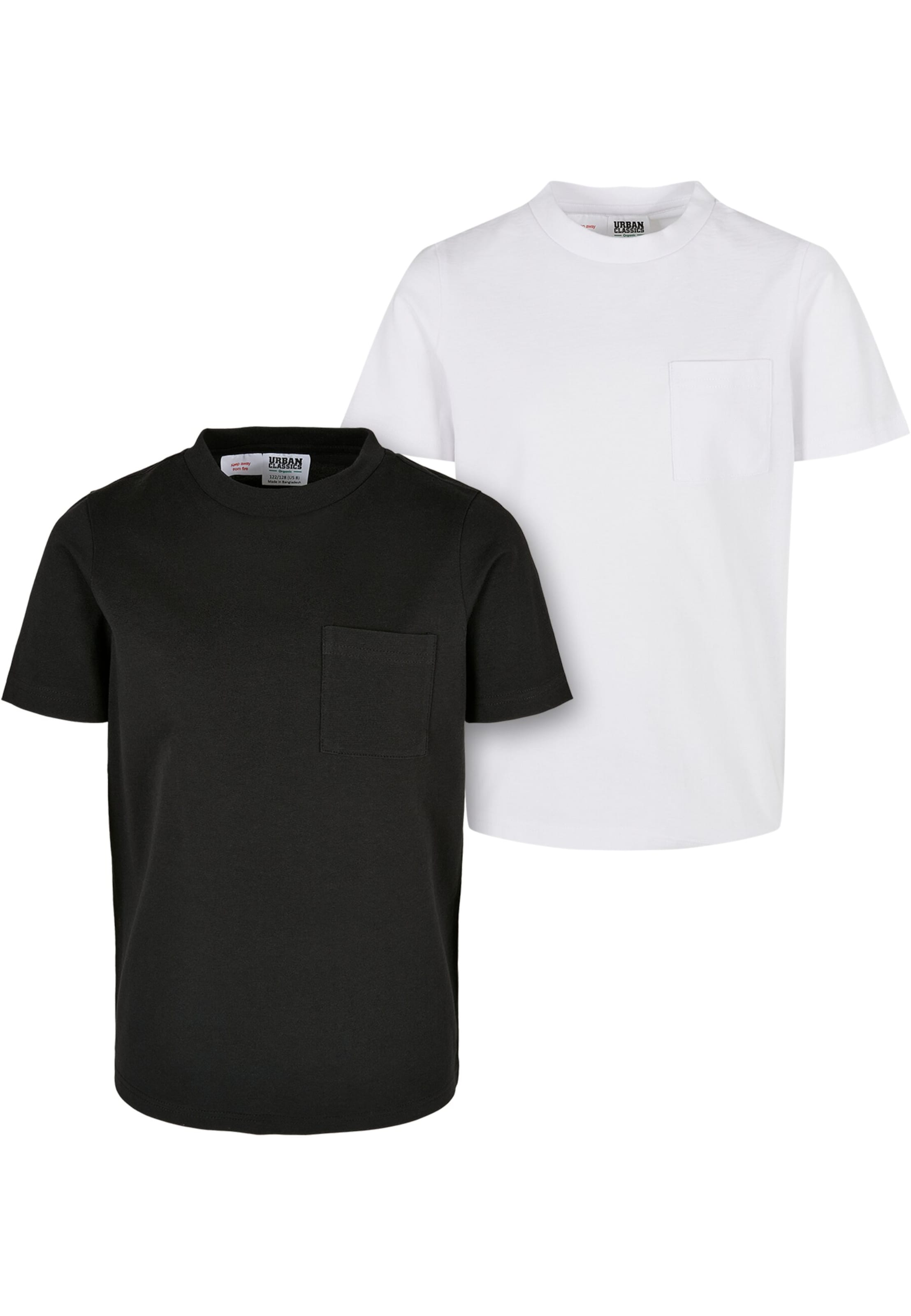 Urban Classics - Camiseta en negro: frente