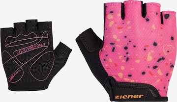 ZIENER Athletic Gloves 'CELANA' in Pink: front