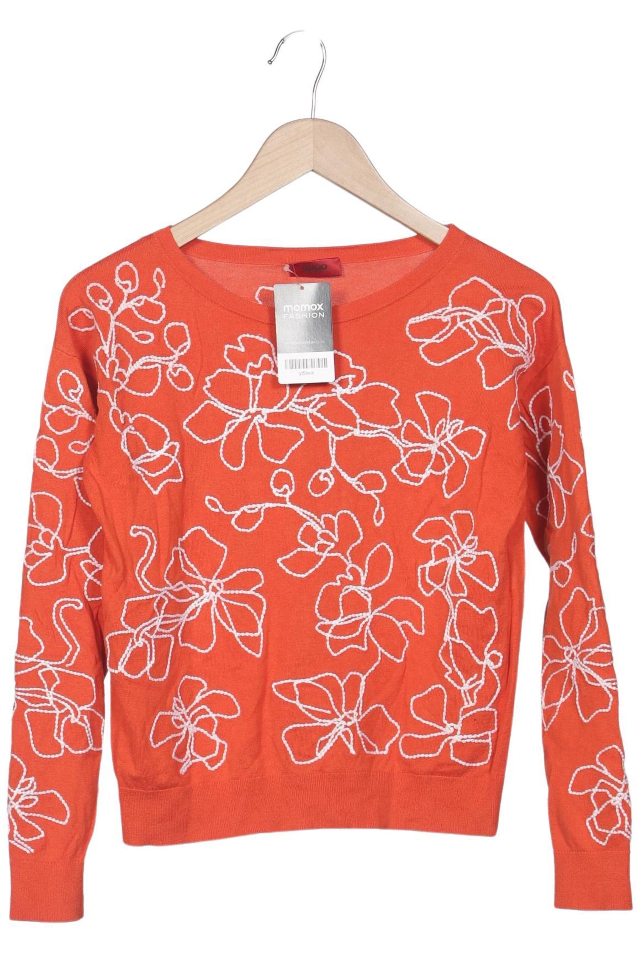 HUGO Sweater & Cardigan in S in Orange: front