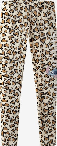 NAME IT - Slimfit Leggings en beige: frente