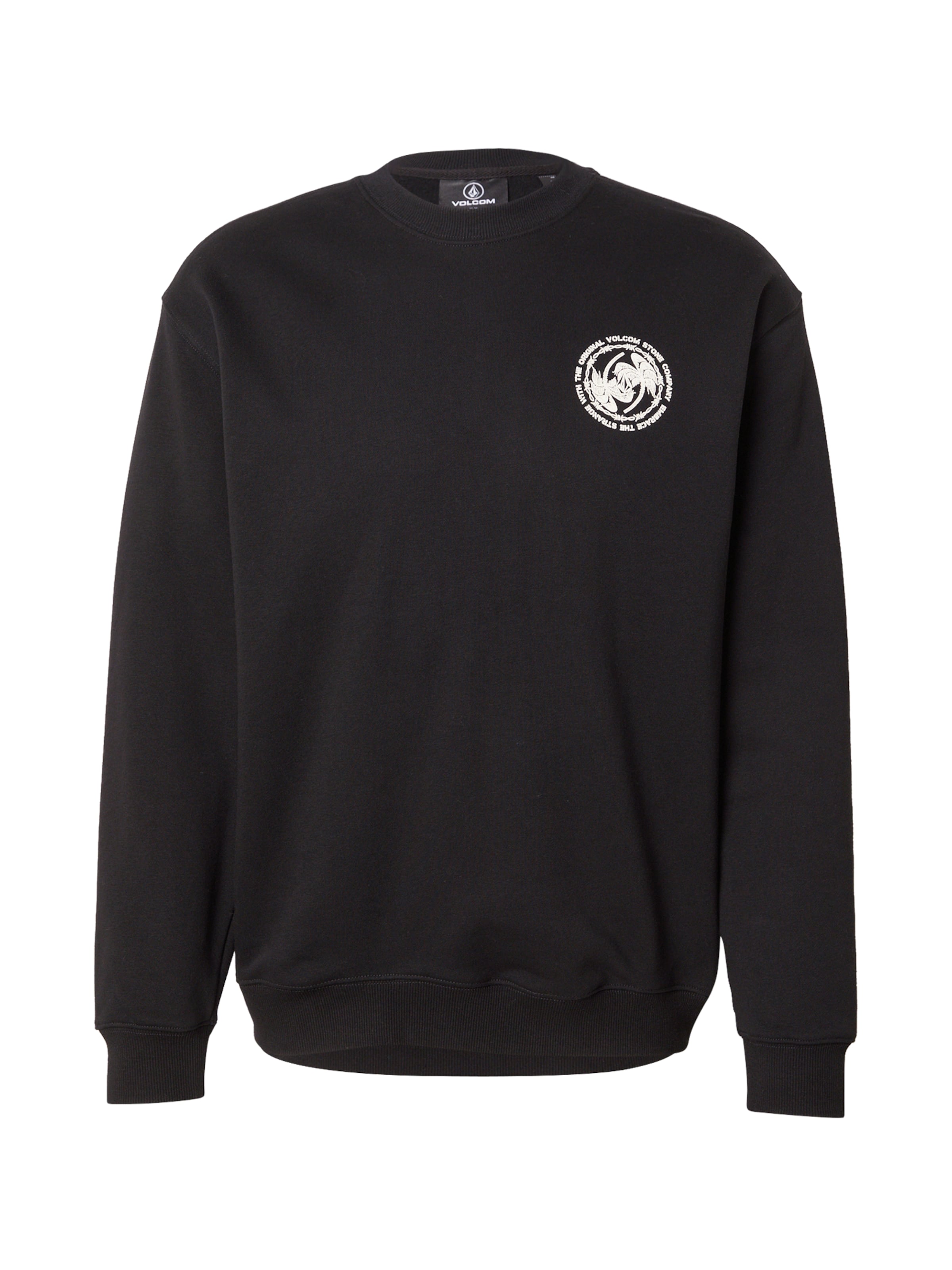Volcom Μπλούζα φούτερ 'WATANITE' σε μαύρο: μπροστά