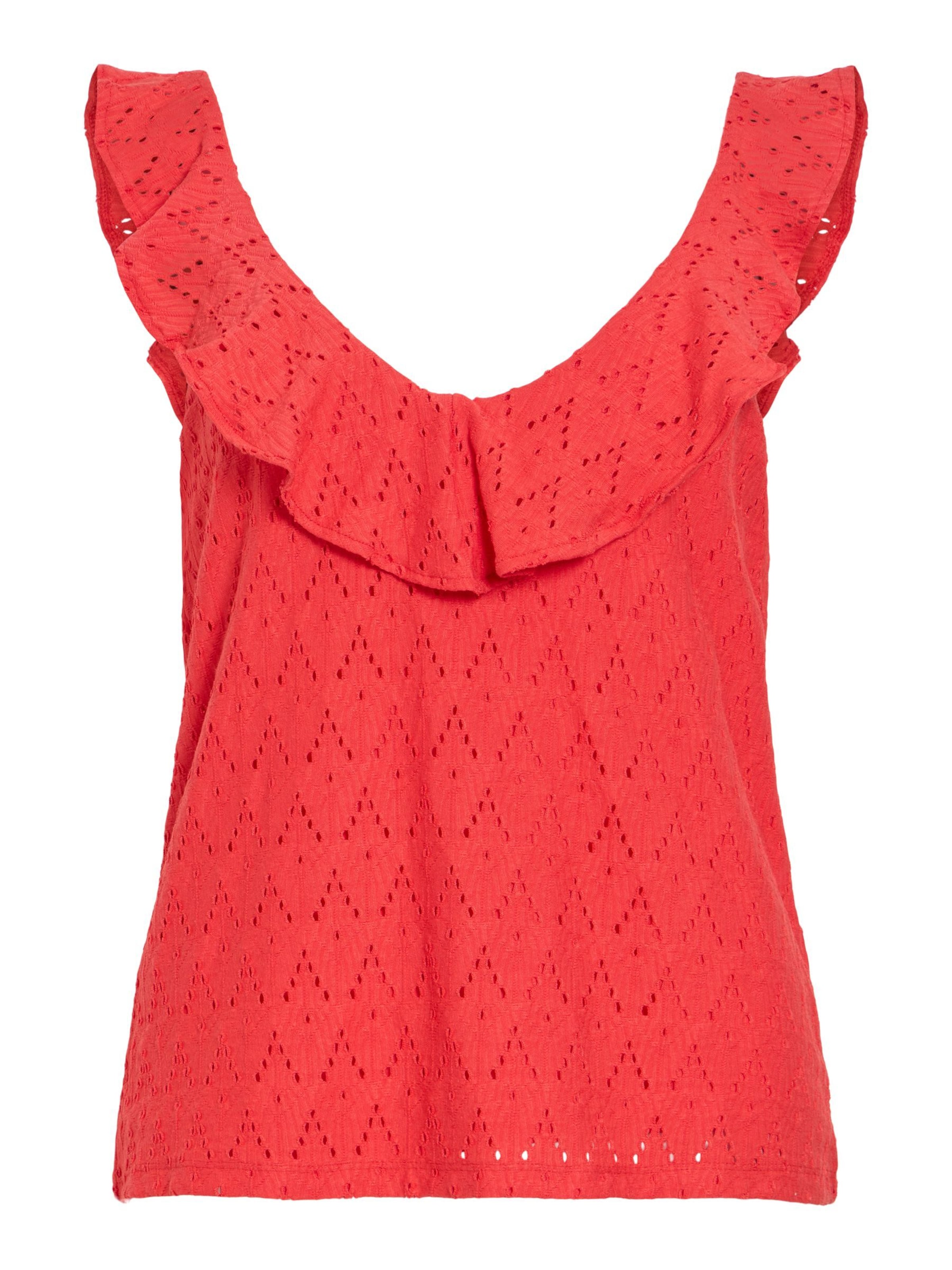 Haut 'VIAmalina' VILA en rouge : devant