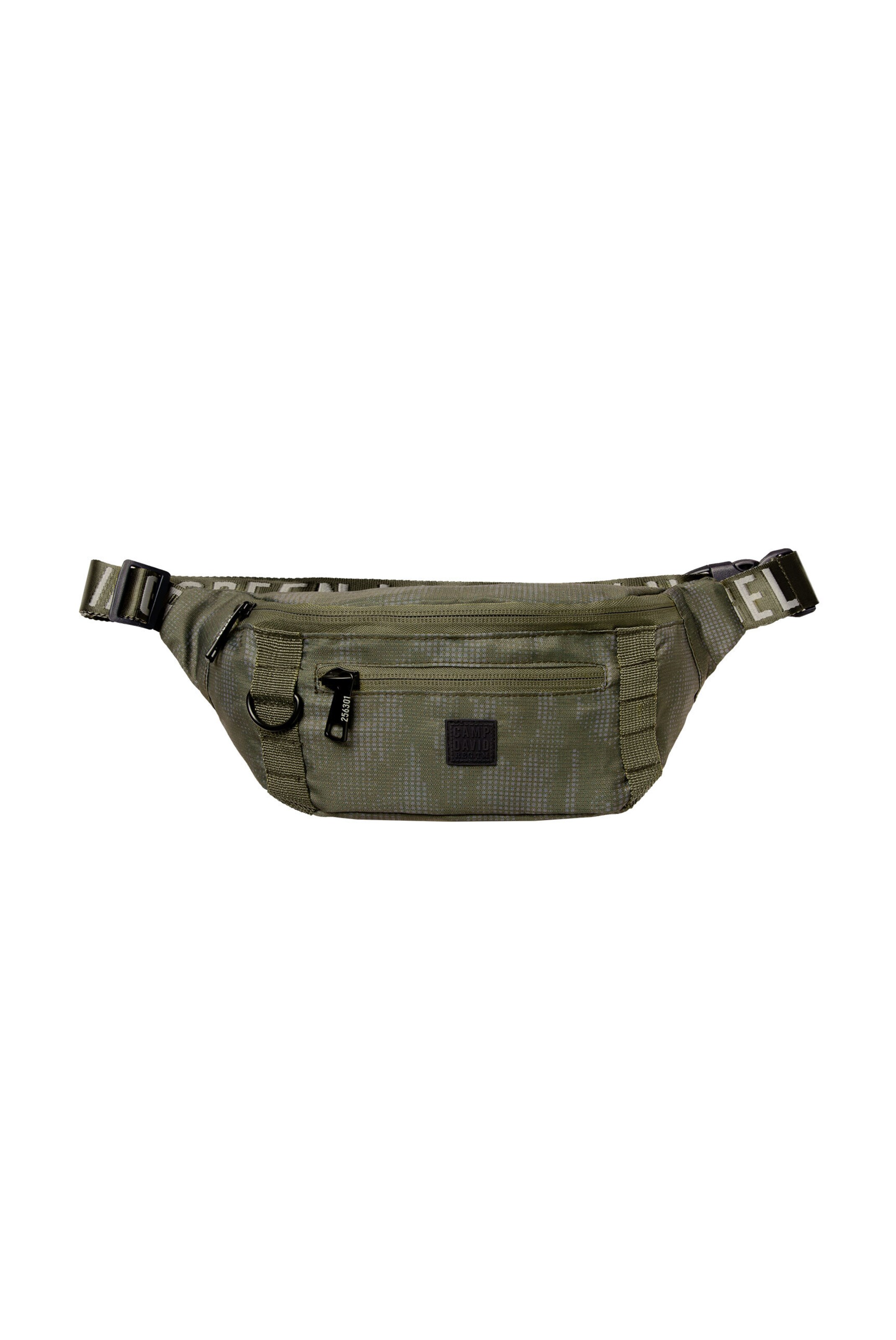 CAMP DAVID Fanny Pack in Green: front