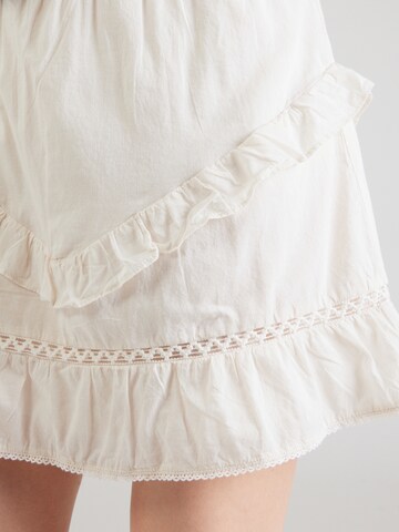 PIECES Skirt 'PCAstrid' in White