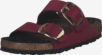 BIRKENSTOCK Pantoletten 'Arizona Big Buckle' in Rot: predná strana