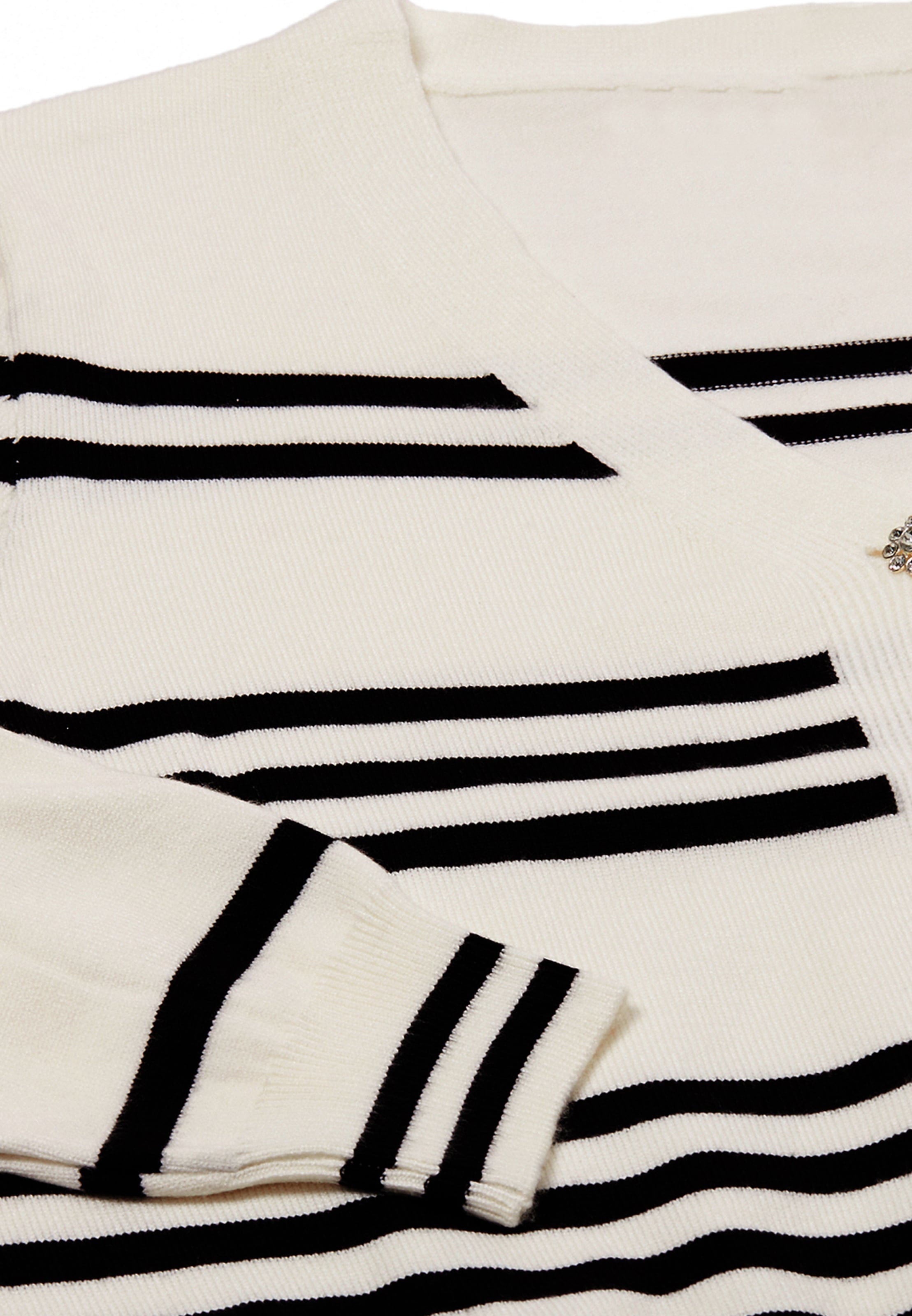 ZITHA Strickjacke in Weiß