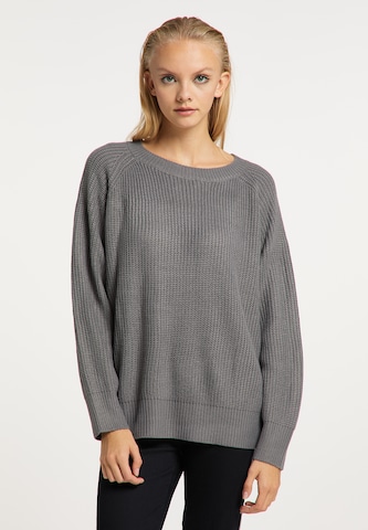 myMo ROCKS Sweater in Grey: front