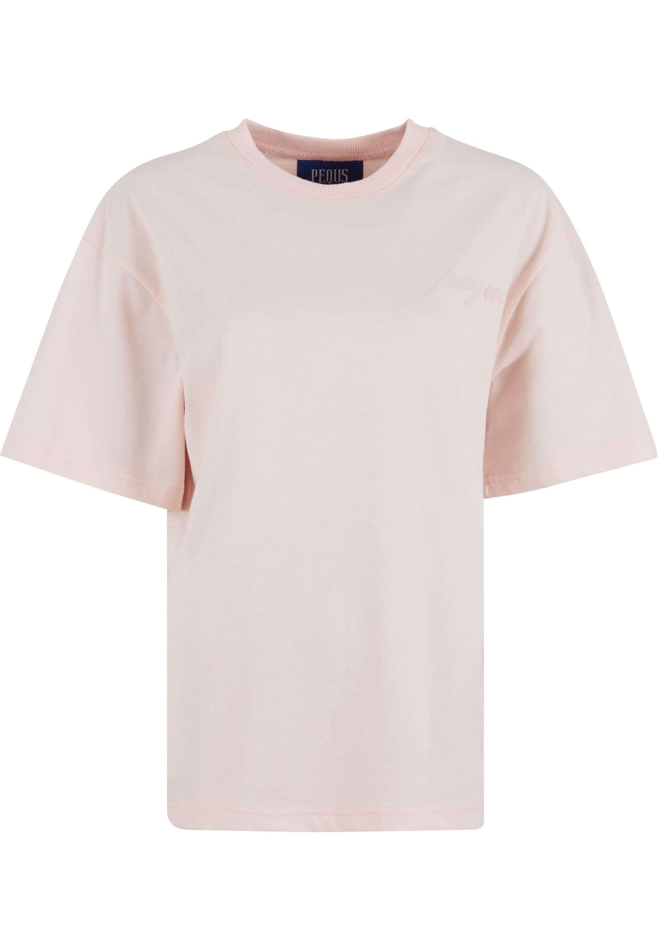 Pequs Μπλουζάκι 'A Paradise Beach Club' σε ροζ: μπροστά