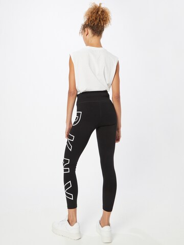 DKNY Performance Skinny Sportovní kalhoty – černá