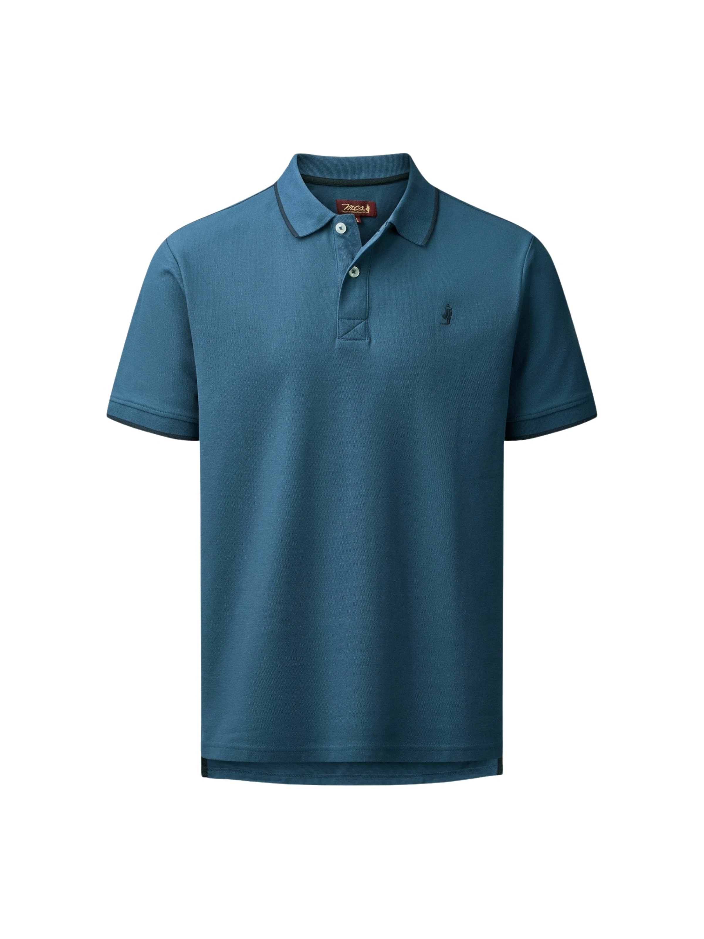 MCS Tričko 'River' – modrá: přední strana