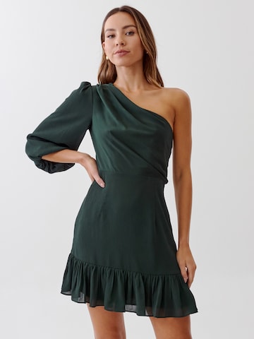 Tussah Dress 'CIARA' in Green: front