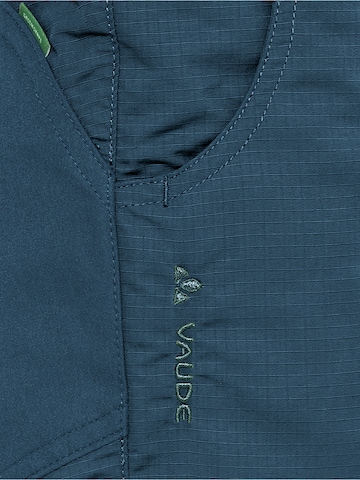 VAUDE Regular Outdoorhose 'Caprea Warmlined P III' in Blau