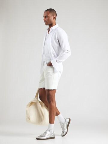 Calvin Klein Jeans Regularen Kavbojke 'Classic' | bela barva