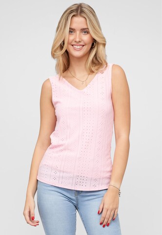 Cloud5ive Top in Roze: voorkant