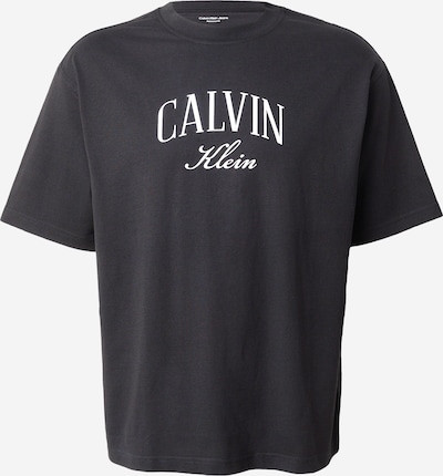XS dydžio Marškinėliai '20s' iš Calvin Klein Jeans, spalva – juoda / balta, Prekių apžvalga