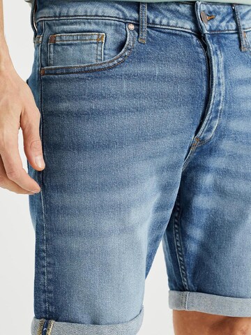 WE Fashion Regular Jeans in Blauw