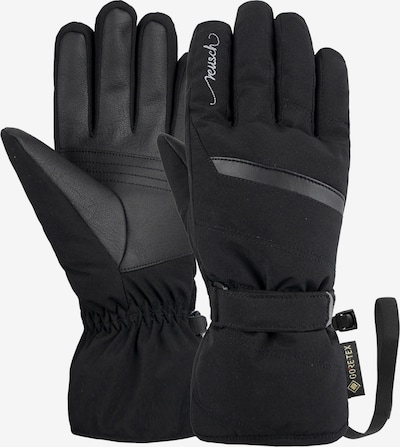 REUSCH Fingerhandschuhe 'Sandy' in schwarz / silber, Produktansicht