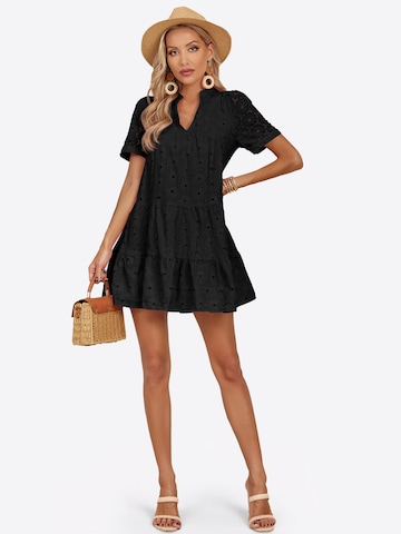 Imily Bela Šaty - Čierna