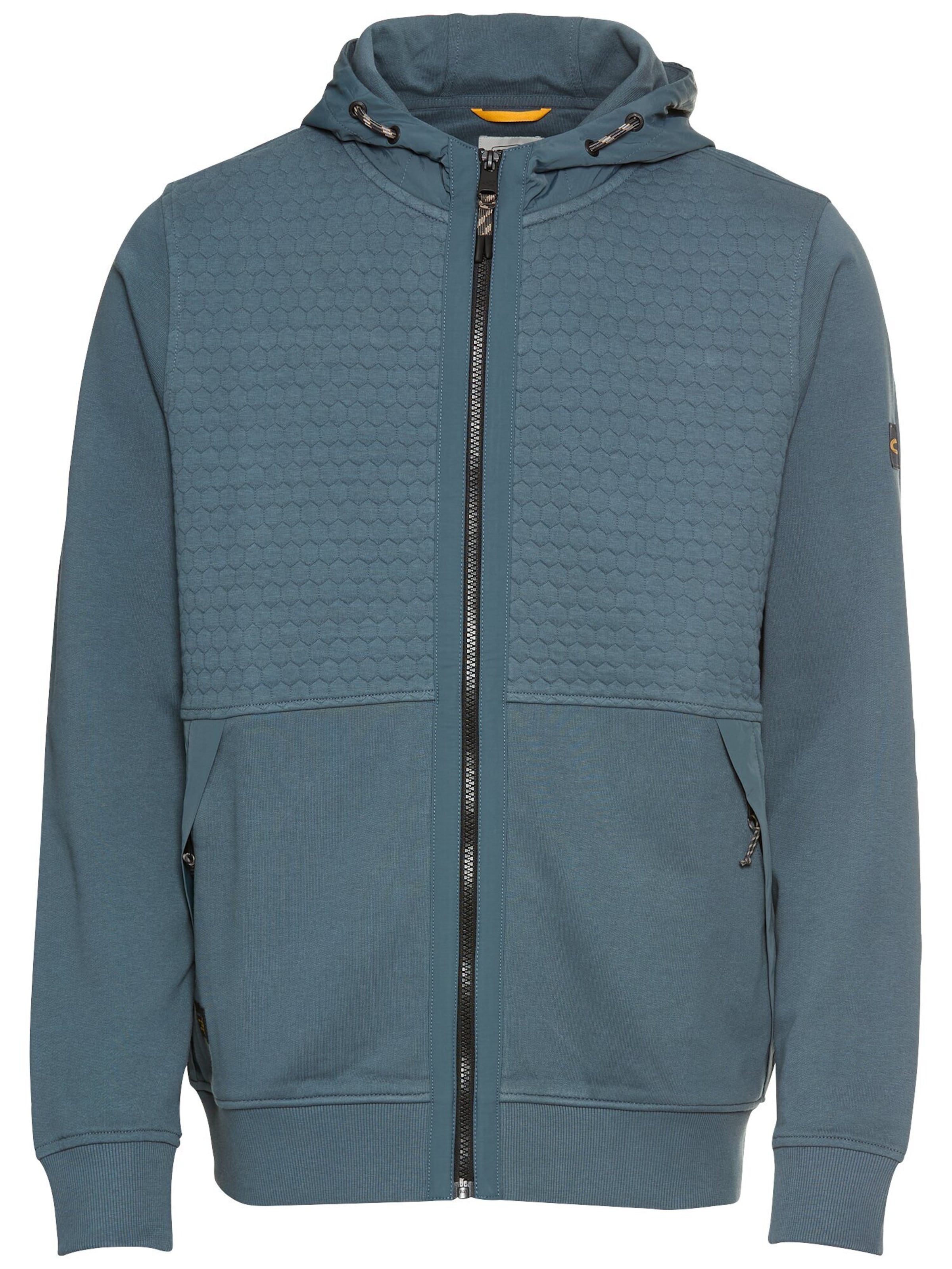 CAMEL ACTIVE Sweatjacke in Blau: Vorderseite