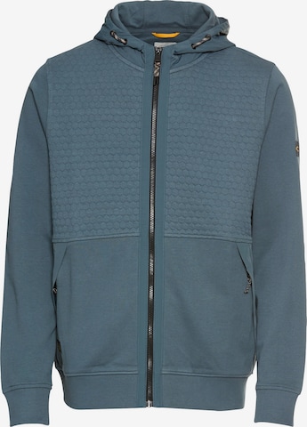 CAMEL ACTIVE Sweatjacke in Blau: Vorderseite