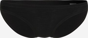 Slip di SCHIESSER in nero: frontale