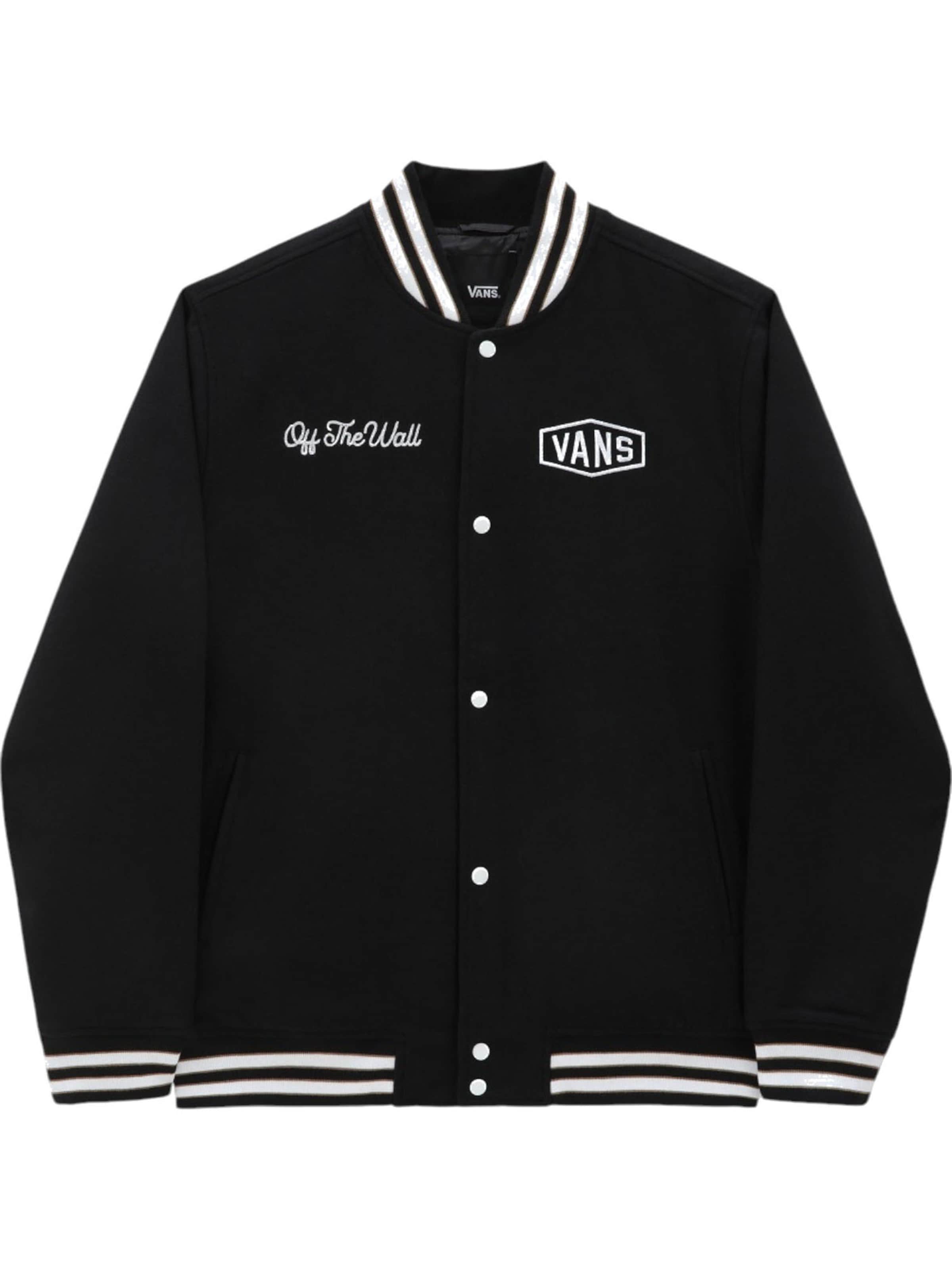 VANS Between-season jacket in Black / White, Item view