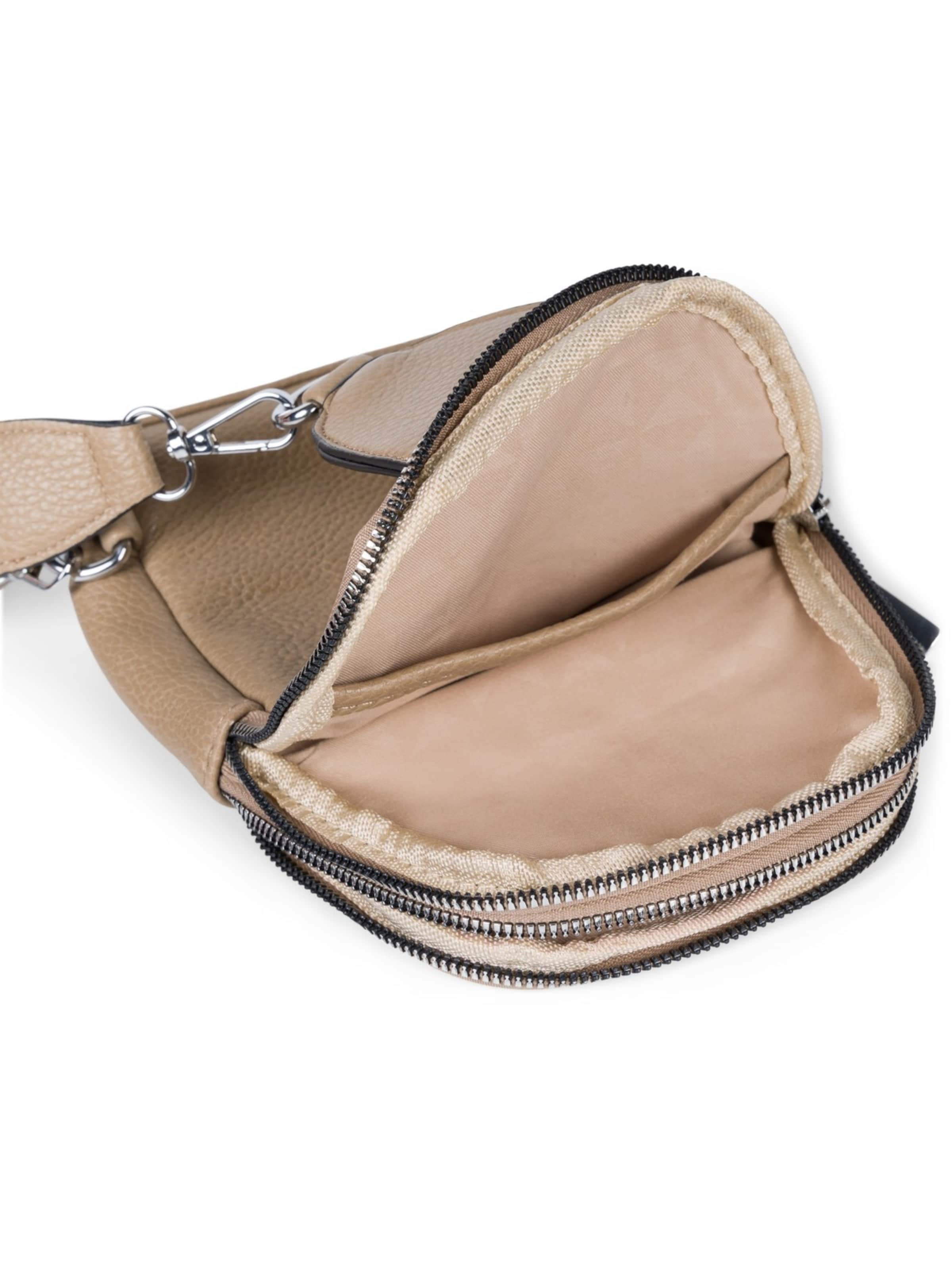 styleBREAKER Umhängetasche 'One Shoulder Rucksack Uni'‌ in Grau