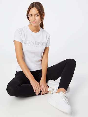 Plein Sport T-shirt i vit