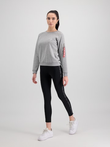 ALPHA INDUSTRIES Skinny Leggings i sort