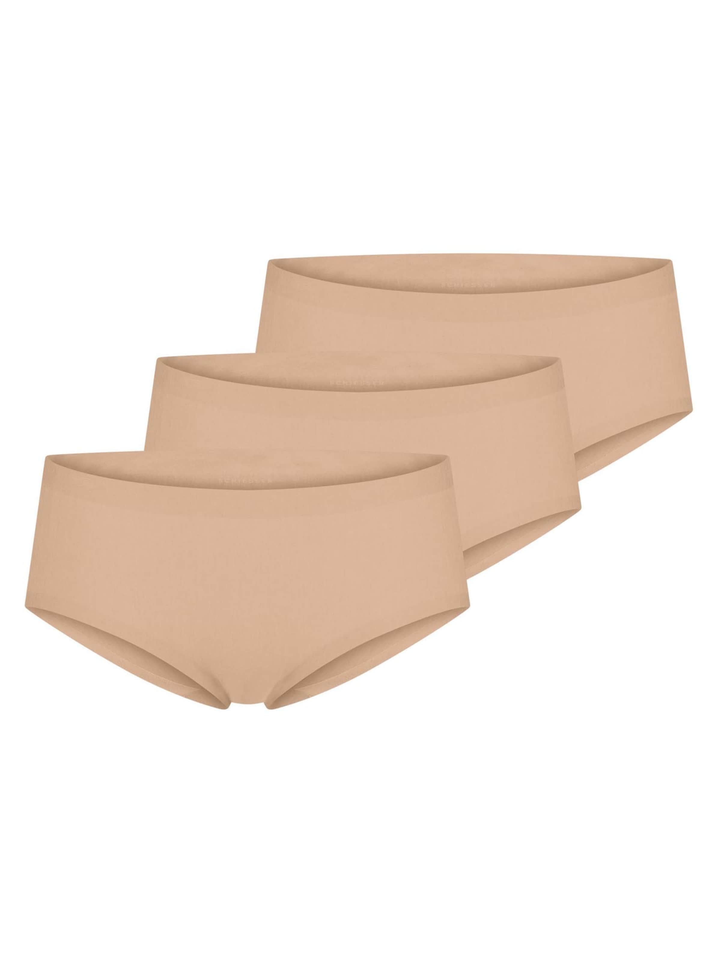 SCHIESSER Boyshorts 'Invisible Cotton' in Brown: front