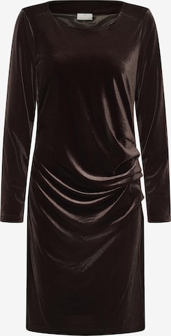 Kaffe Kleid 'Kelly' in Braun: Vorderseite