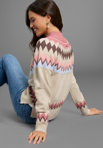 LAURA SCOTT Pullover in Beige