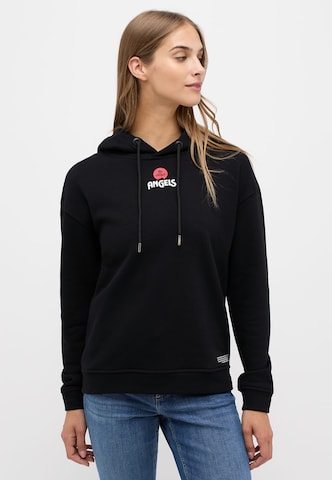 Angels Sweatshirt in Black: front