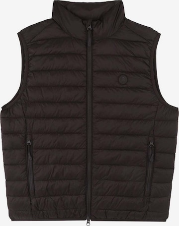 Scalpers Bodywarmer 'Gstaad' in Zwart: voorkant